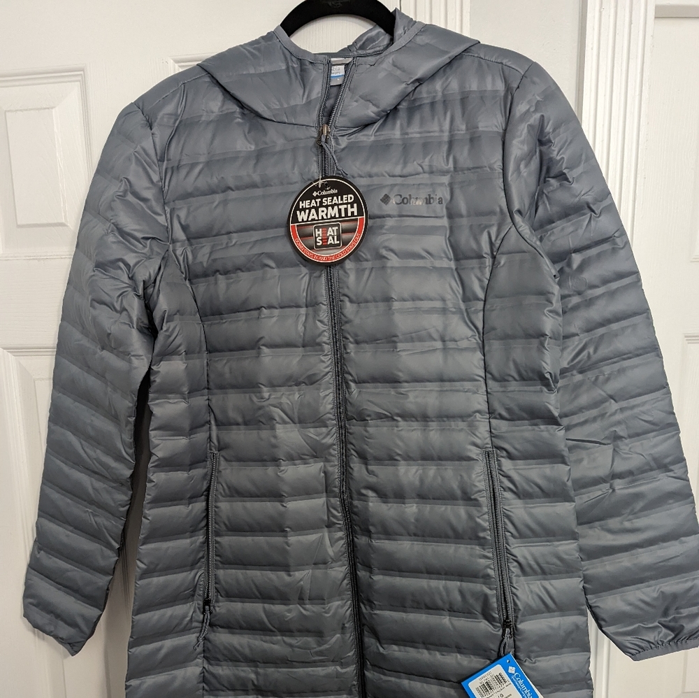 Columbia Flash Forward long down jacket NWT size L